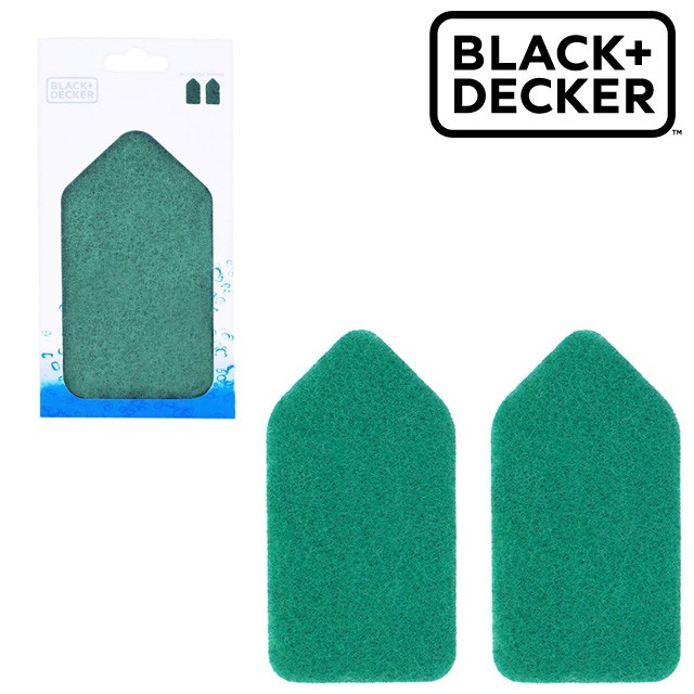 美國 BLACK+DECKER 電動清潔風呂刷配件:頑污清潔布