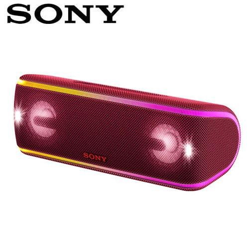 SONY索尼  防水無線藍芽派對喇叭_公司貨 (SRS-XB41) 紅色