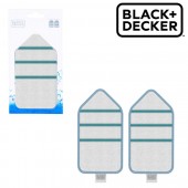 美國 BLACK+DECKER 電動清潔風呂刷配件:通用清潔布
