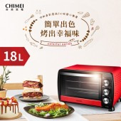 CHIMEI奇美 18公升家用電烤箱 EV-18B0SK(莓果紅)