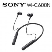 SONY索尼 磁吸式 藍牙無線 降噪入耳式耳機 續航力6.5 HR(WI-C600N) 黑色
