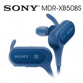 SONY索尼 防水藍牙入耳式藍牙耳機 8.5續航力(MDR-XB50BS) 藍色