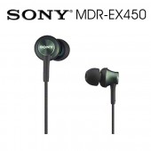 SONY索尼 耳道式耳機 金屬時尚(MDR-EX450) 綠色 