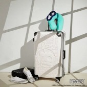 【SNOOPY】史努比28吋鋁框運動款行李箱-70週年浮雕白