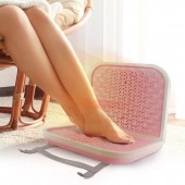 【NICONICO】時尚摺疊暖足電暖器 (NI-WF1023) 淡粉色